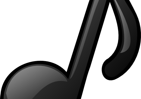 Music Note Clipart Notes Panda Free Images - Musical Note (468x329)