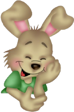 Cute Easter Bunnies Easter Images - Cute Easter Bunny Transparent (400x400)