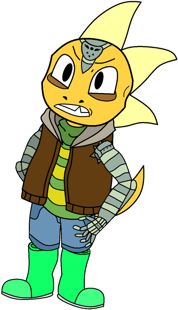 Megalo Strike Tale Striker Kid Storymess Creator On - Cartoon (766x1044)