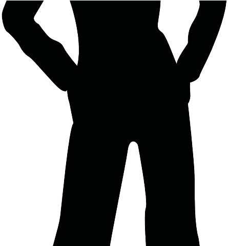 Silhouette Clipart Teenager - Girl Silhouette (640x480)