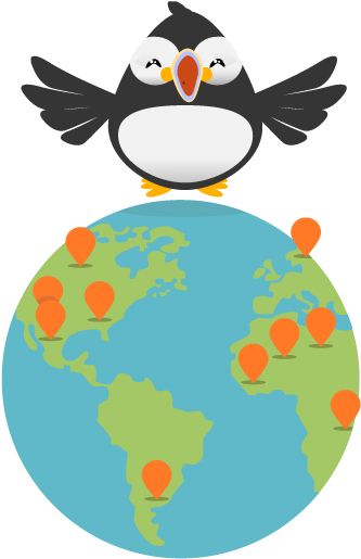 To Connect With Clients And Worldwide - Adã©lie Penguin (339x545)