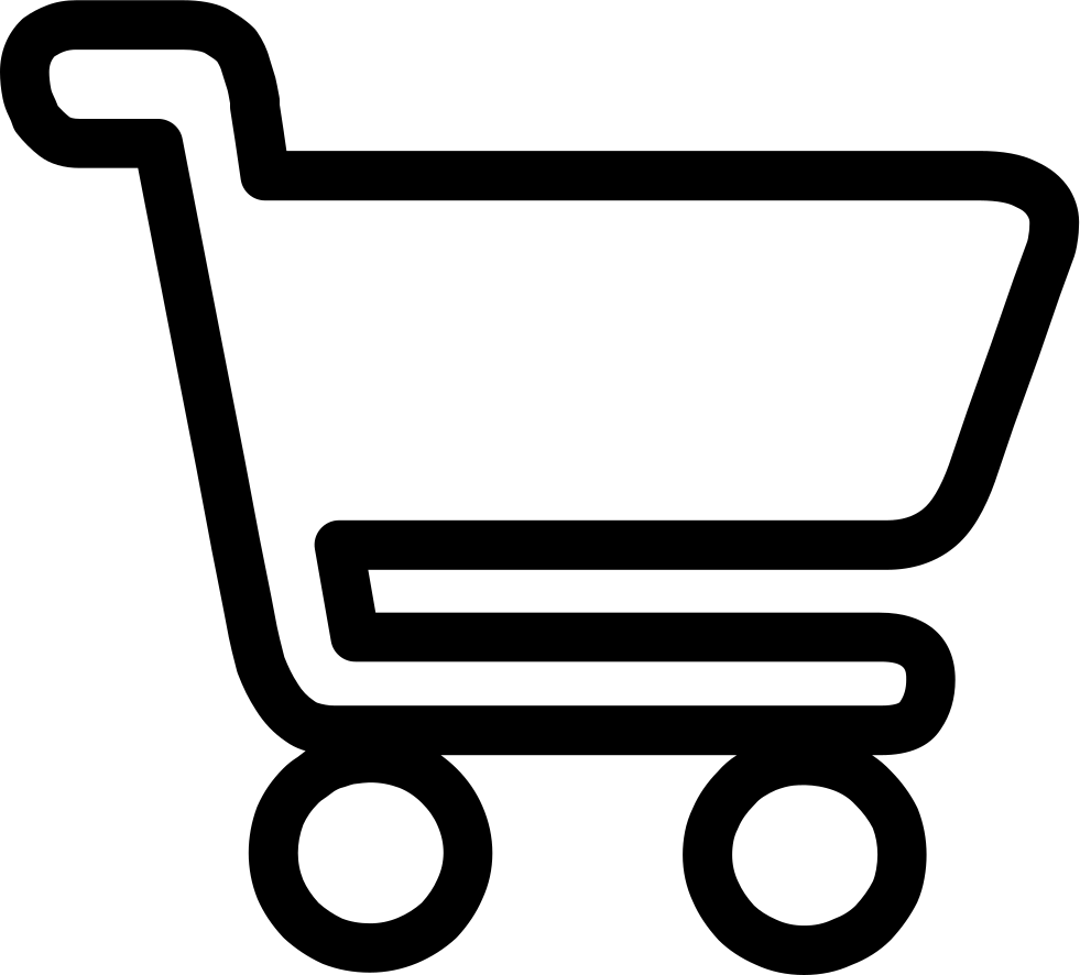 Shopping Cart Comments - White Shopping Cart Png (981x886)