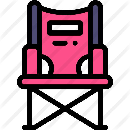 Camping Chair Free Icon - Camping Chair Free Icon (512x512)
