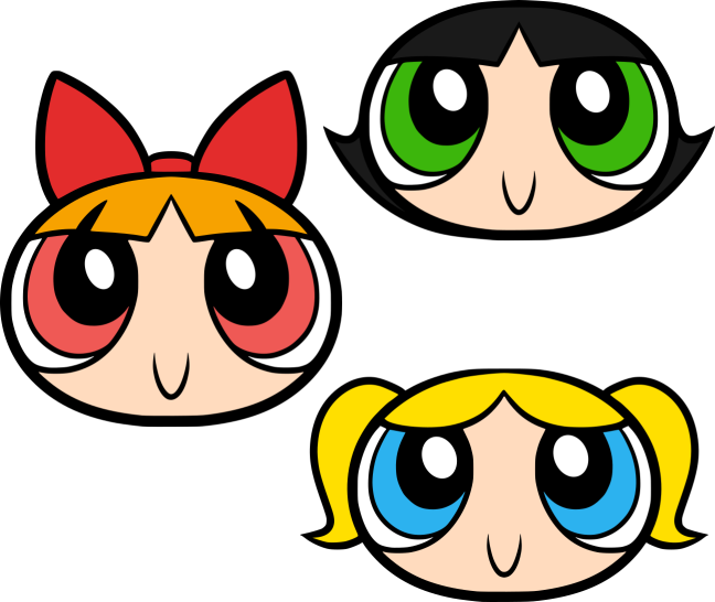 Powerpuff Girls Clipart Images, Crafts For Girls, Powerpuff - Draw Bubbles From Powerpuff Girls Step By Step (648x546)