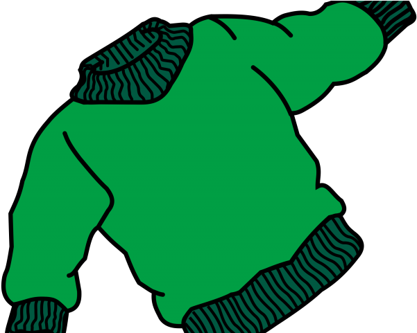 Clothes Clipart Green - Sweater Clipart (640x480)