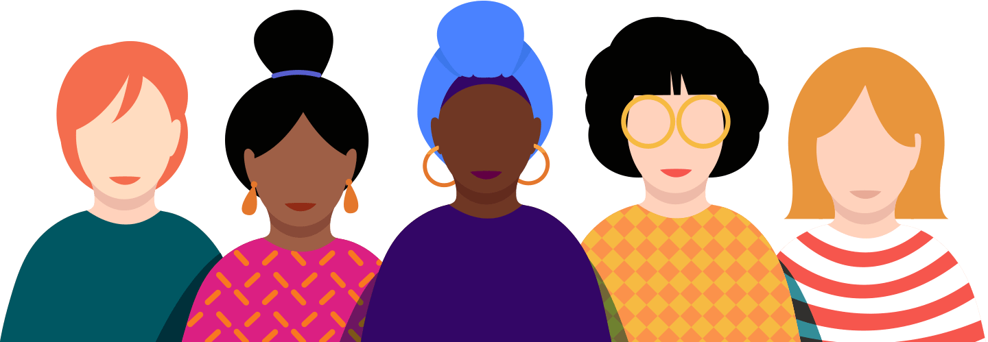 International Womens Day Illustration V2 1440px - Illustration (1440x499)