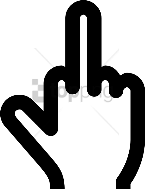 Free Png Download Middle Finger Cursor Png Images Background - Middle Finger Icon Png (480x625)