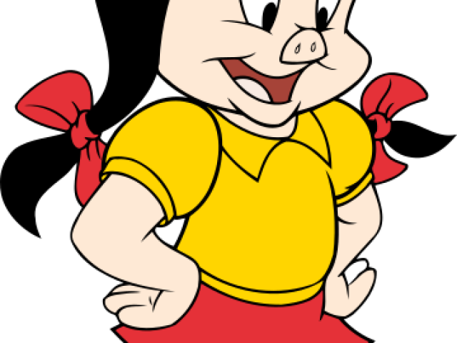 Homestuck Clipart Middle Finger - Petunia Pig Png (640x480)