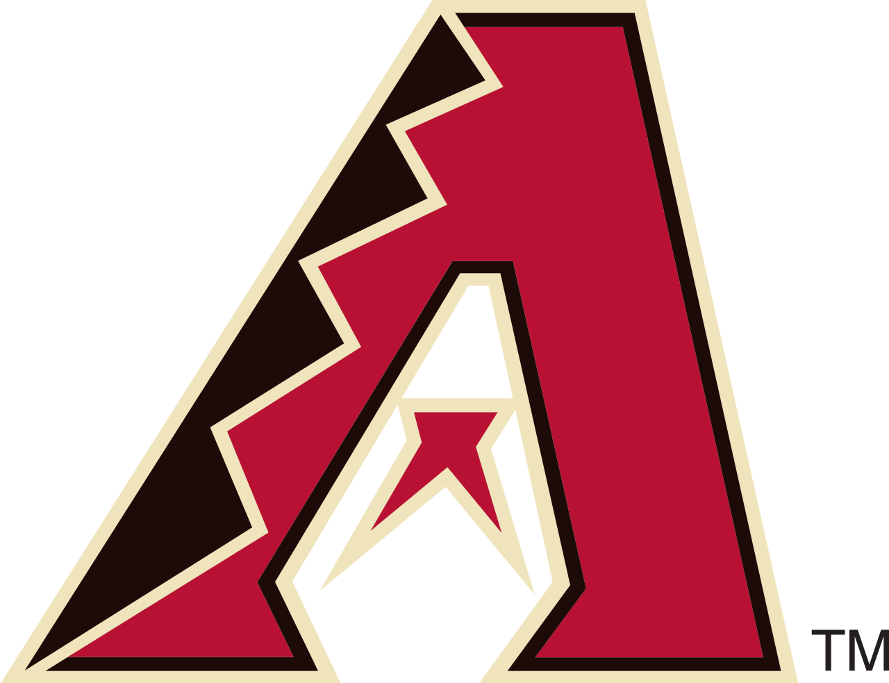 Ridge Clipart Arizona Mountain - Arizona Diamondbacks Logo 2017 (1280x983)