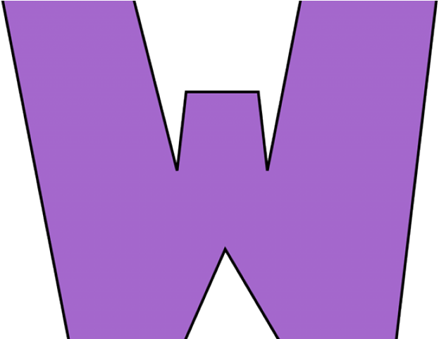 Alphabet Letter Clipart - Letter W Clipart (640x480)