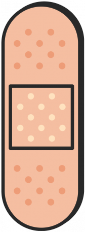 Band Aid 1 Illustration Graphic By Pixel Scrapper - Illustration (456x456)