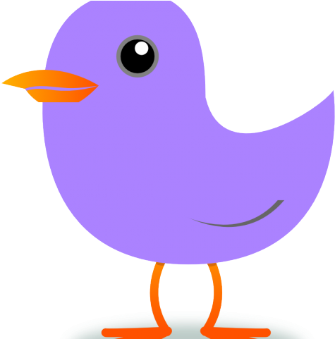 Violet Clipart Bird - Clip Art (640x480)