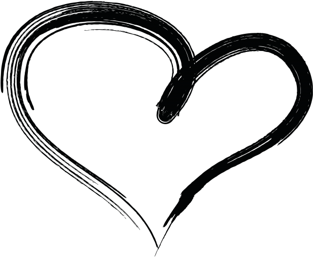 Hand Drawn Heart - Heart (866x650)