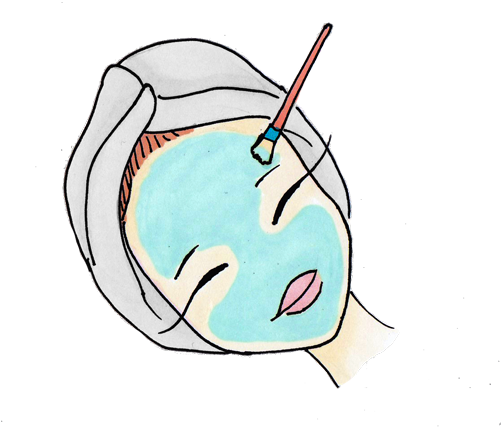 Skin Treatment Services - Sketch (500x500)