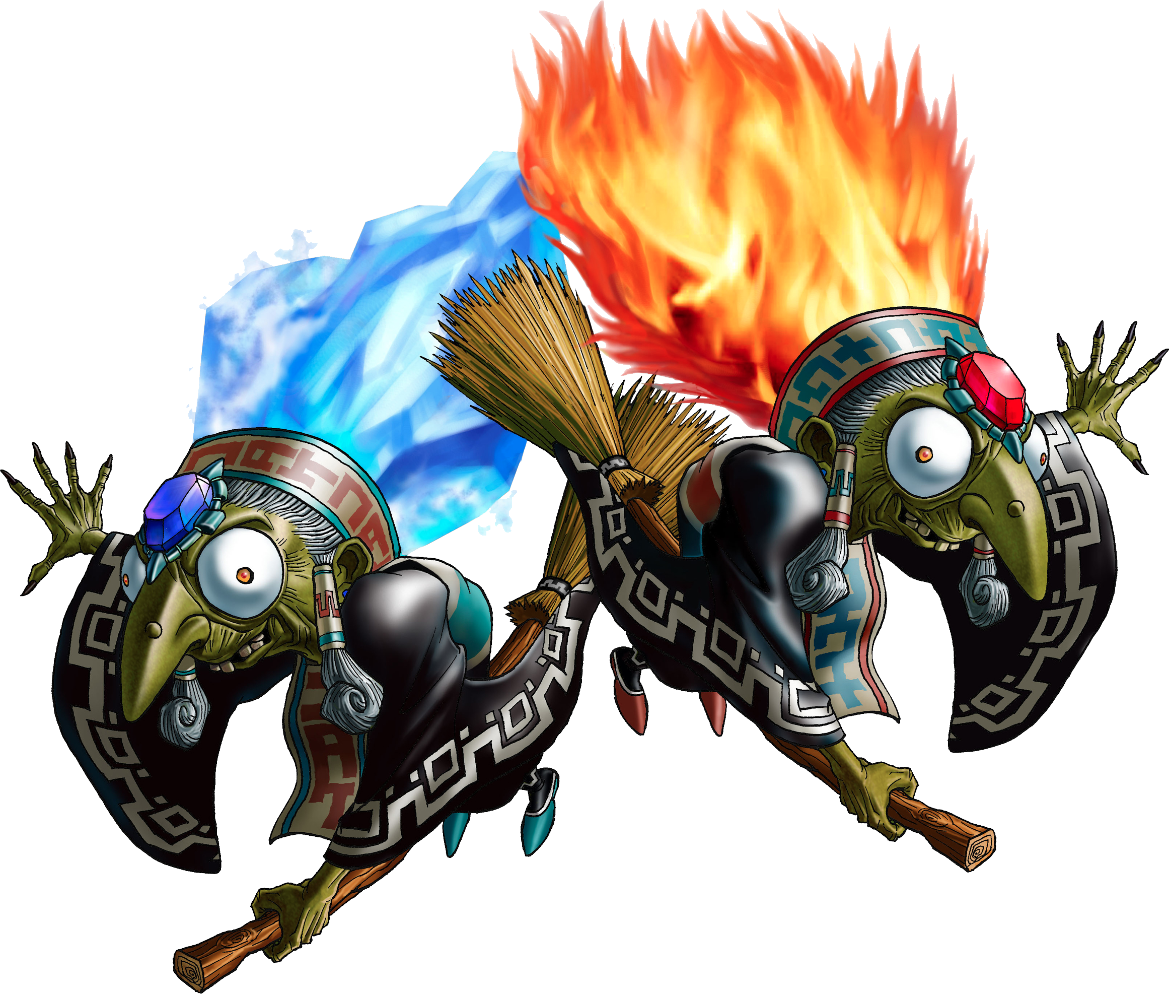 Kotake And Koume Collectively Known As Twinrova Are - Koume And Kotake (2322x1973)