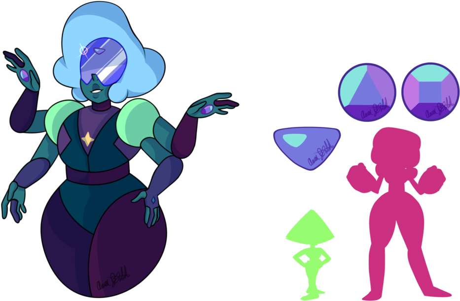 Image Free Mystic Peridot Redo By Aaron Goforth On - Steven Universe Mystic Quartz (1024x683)