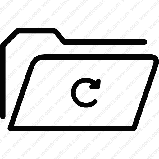 Folder Redo - Line Art (512x512)