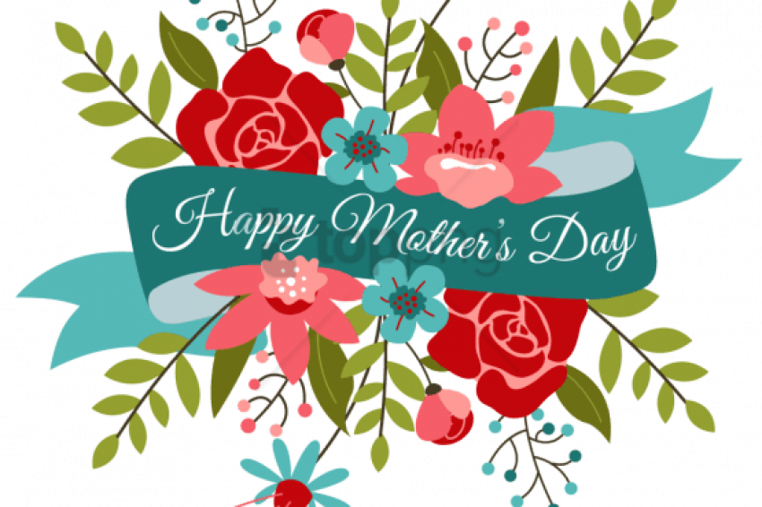 Free Png Happy Mother's Day - Mothers Day Clipart (850x566)
