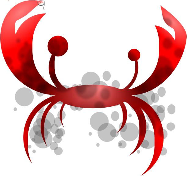 Vector Library Evil Medium Image Png - Evil Crab Clipart (612x574)