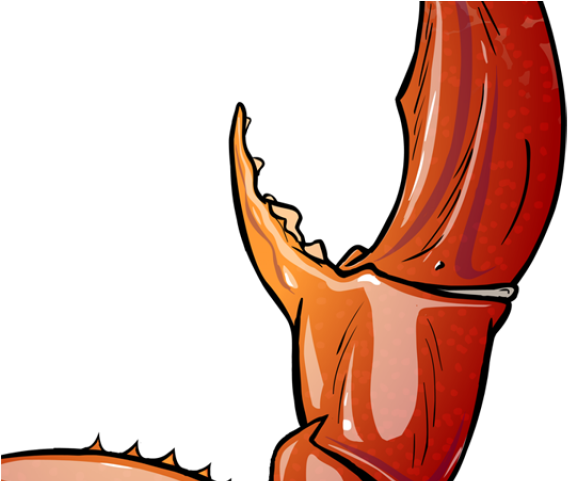 Crab Clipart Arm - Crab Claw Easy Drawing (640x480)