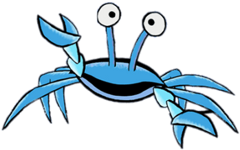 Toot Character Blue Claw The Crab - Toot Character Blue Claw The Crab (400x400)