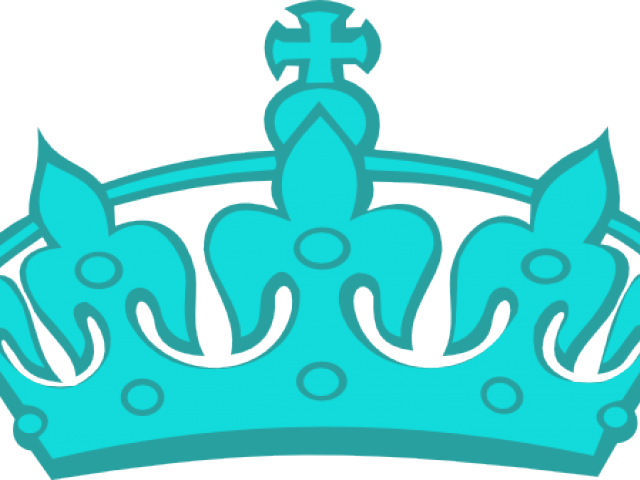 Turquoise Clipart Crown - Red King Crown Png (640x480)
