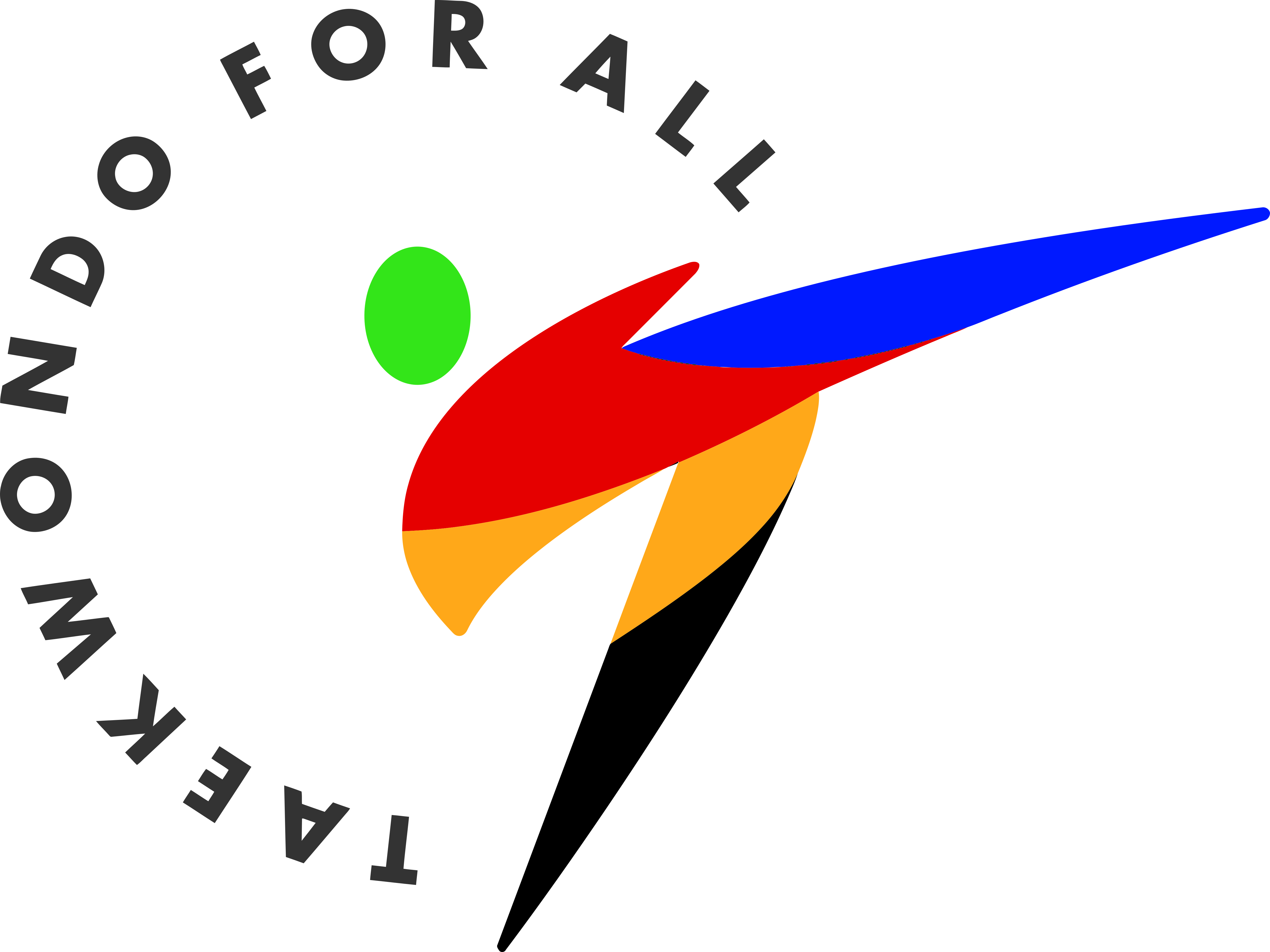 World Taekwondo Logo - Circle (5000x3749)