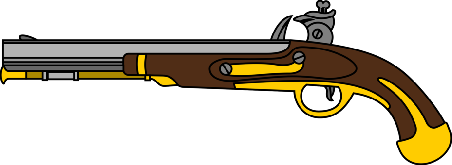 Ferry Pistol Rifle Handgun Firearm - Raid On Harpers Ferry Clipart (928x340)