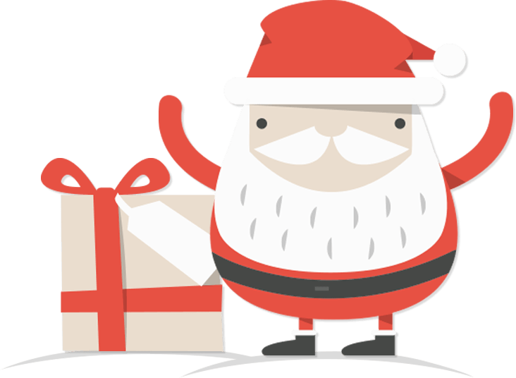 Light The Christmas Tre And Give Each Other Christmas - Illustration (732x536)