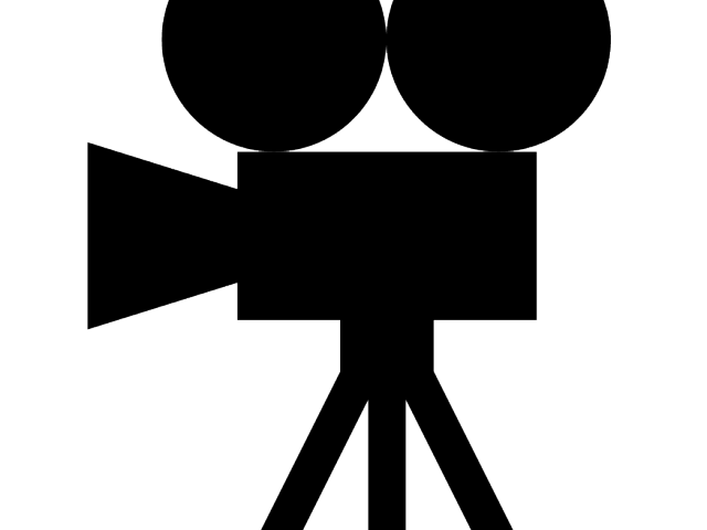 Video Icon Clipart Old Movie - Transparent Background Film Camera Clipart (640x480)