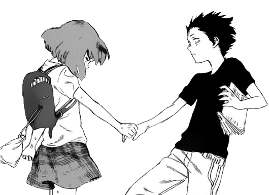 Watch A Silent Voice - Silent Voice Manga Png (540x384)