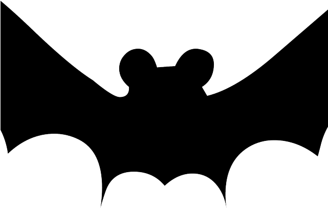 Shapes Clipart Bat - Bat Clip Art (640x480)
