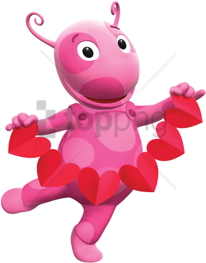 Free Png Download Uniqua Valentine Hearts Clipart Png - Backyardigans Valentine (480x596)