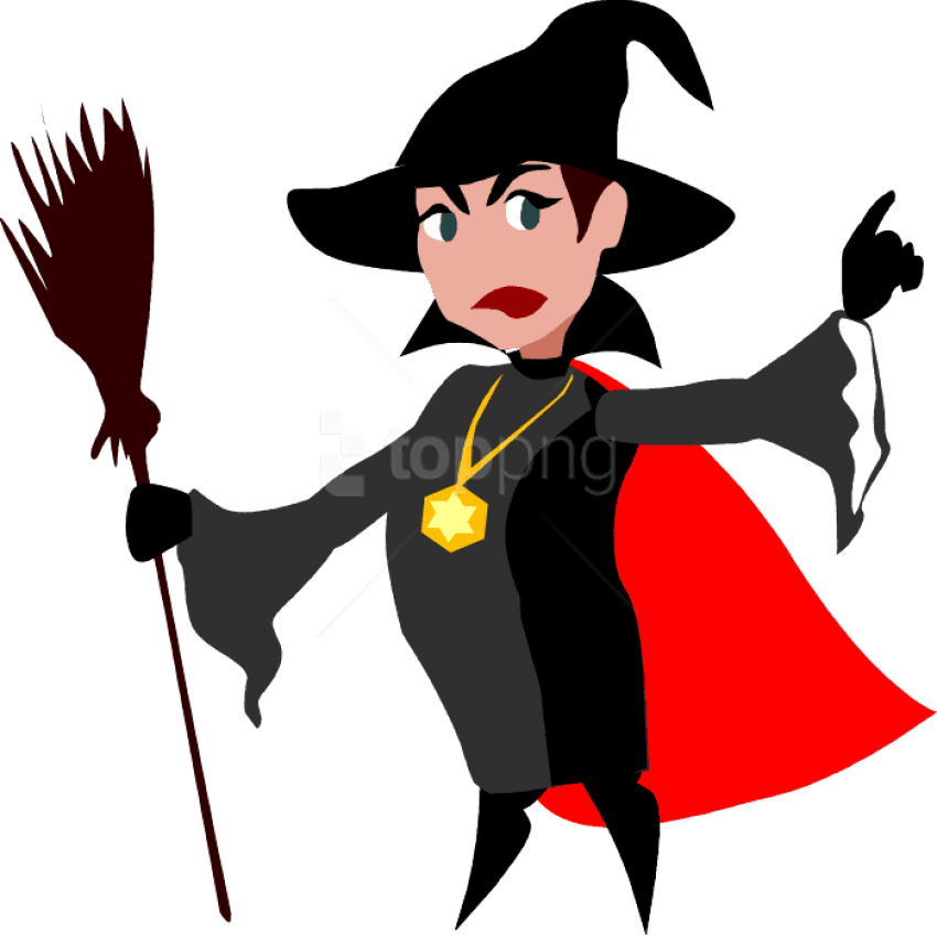 Free Png Download Free Of Halloween Witches Clipart - Clip Art Witch (850x848)