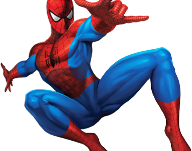 Spiderman Clipart Hang In There - Spiderman Red And Blue (640x480)