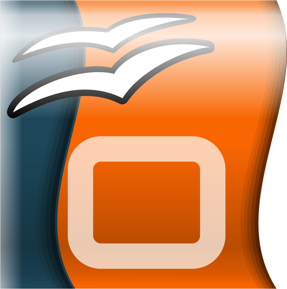 File - Oooimpress - Svg - Openoffice Impress Logo (1024x1024)