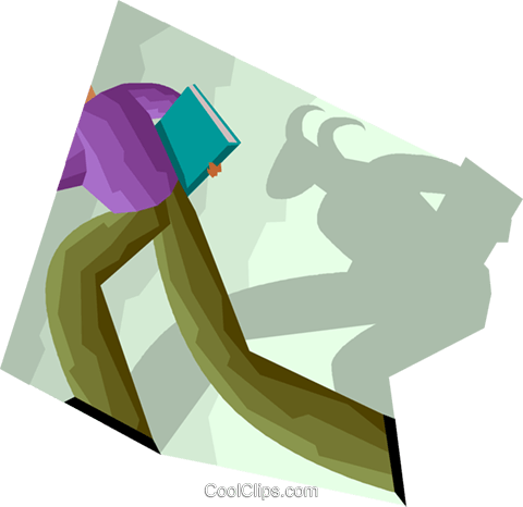 Shadow Of Doubt Royalty Free Vector Clip Art Illustration - Illustration (480x466)