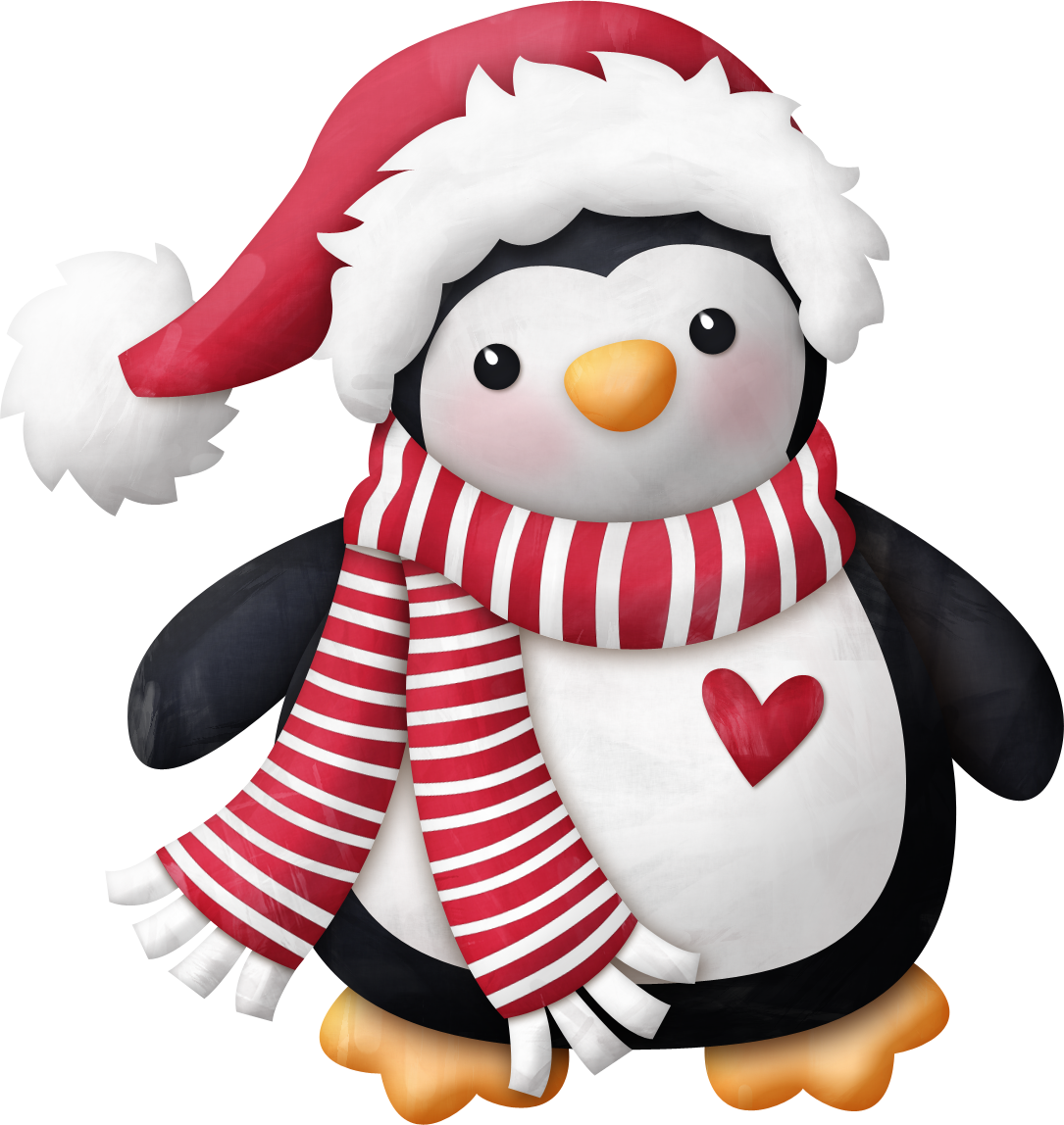 Çɧríʂtṃɑʂ Çɧєєr - Christmas Penguin Clip Art (1085x1148)