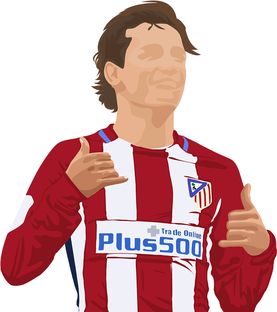 1048 X 1048 2 - Atletico Madrid Cartoon (1048x1048)