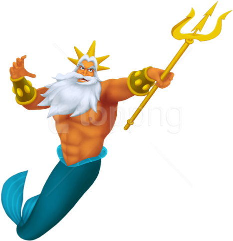 Free Png Download King Triton Transparent Clipart Png - King Triton Transparent (480x501)