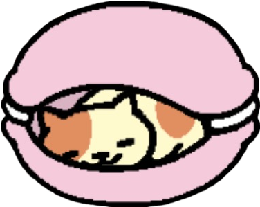 Peaches In The Pink Macaron - Peaches In The Pink Macaron (708x620)