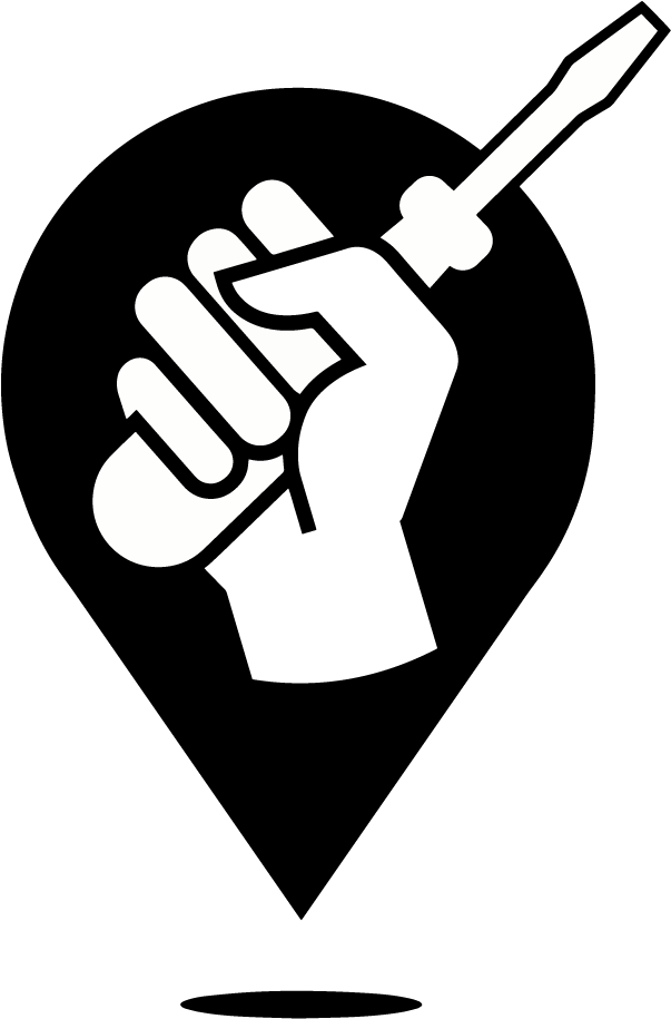 Macaron-noir - - Captain Repair (1000x1000)