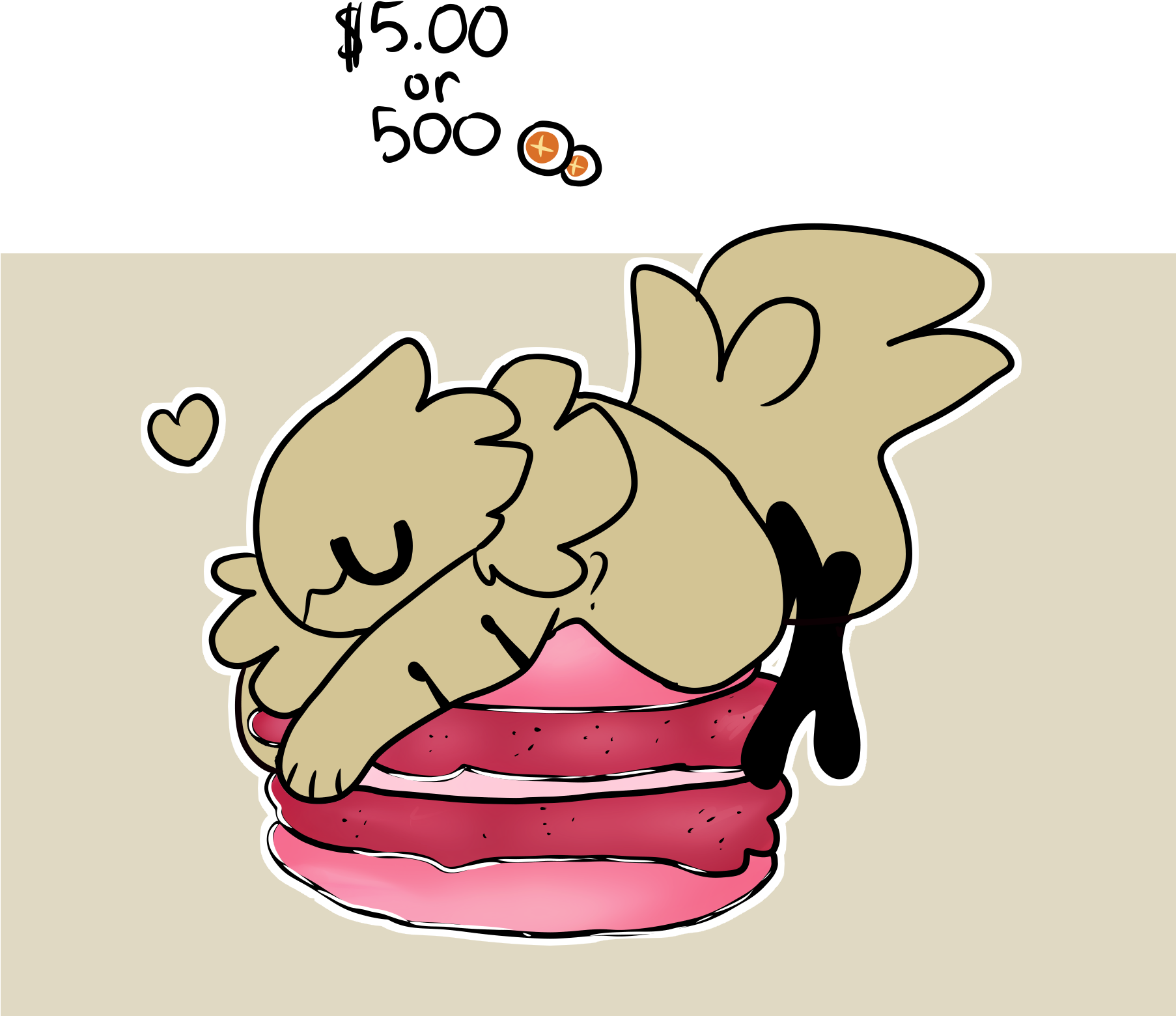 Jolleraptor Macaron Ych By Starrybonsai Jolleraptor - Jolleraptor Macaron Ych By Starrybonsai Jolleraptor (2048x2048)