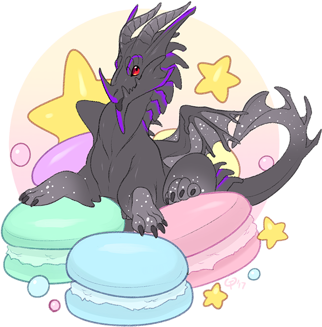 Dragon Of Sweet Treat - Cartoon (700x677)