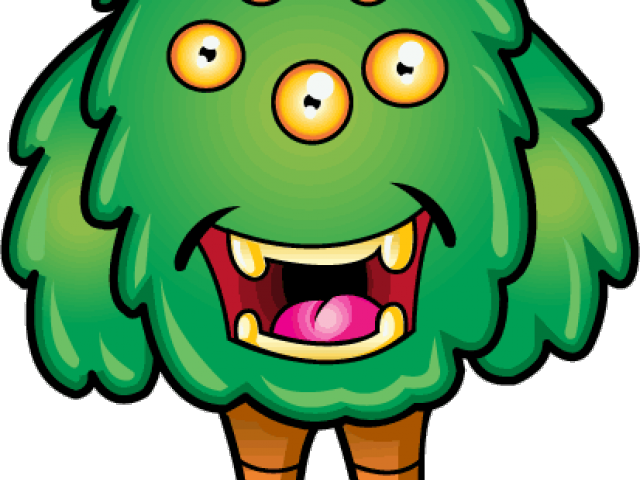 Creature Clipart Clip Art - Silly Monster Clip Art (640x480)