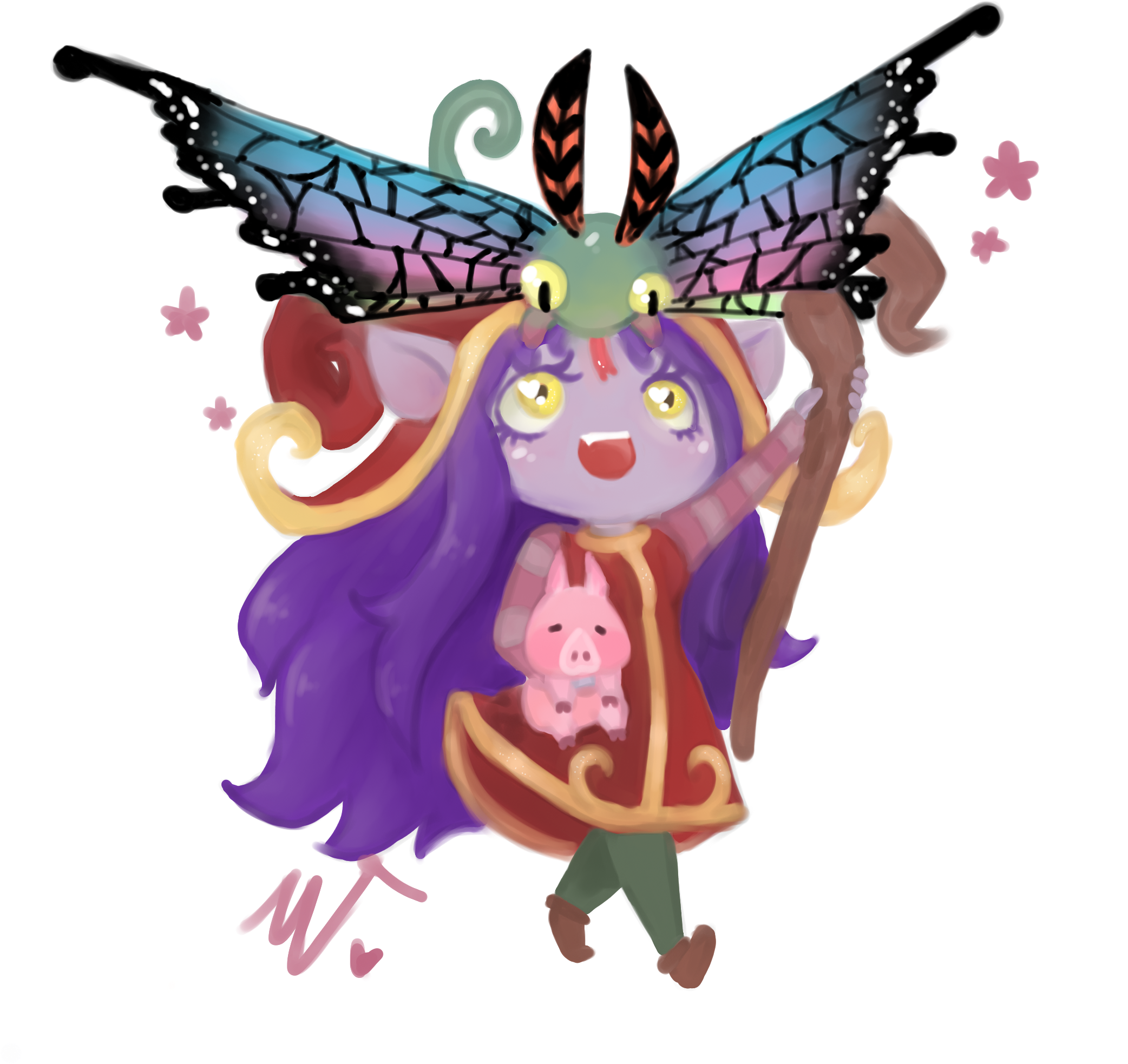 Forest Friends By Wivimon On Deviantart - Cartoon (2112x2048)