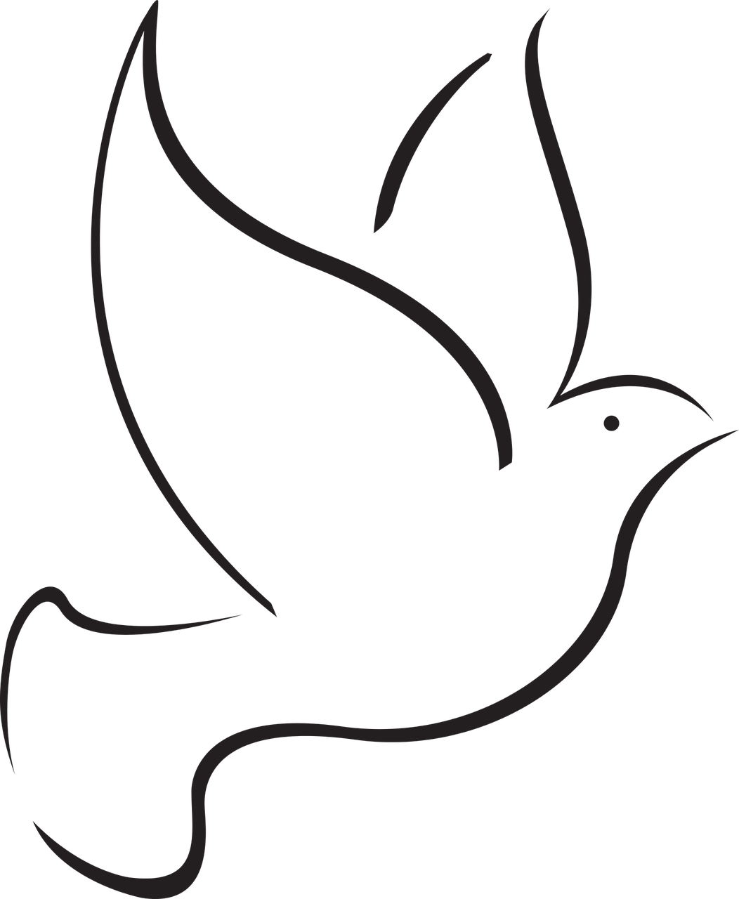 Free Image On Pixabay Bird Icon Animal - Drawing Animals (1052x1280)