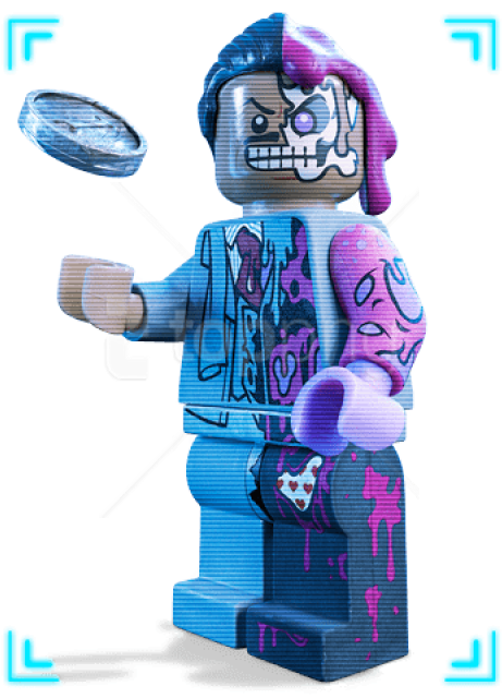Free Png Download Double Face Lego Batman Clipart Png - Lego Batman Movie Dick (480x640)