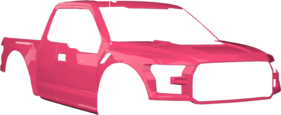 Hot Warrior Wraps Truckhotpinkg - Ford F-series (904x607)