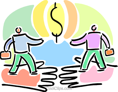 Finance Concept With Common Goals Royalty Free Vector - Finance Concept With Common Goals Royalty Free Vector (480x373)